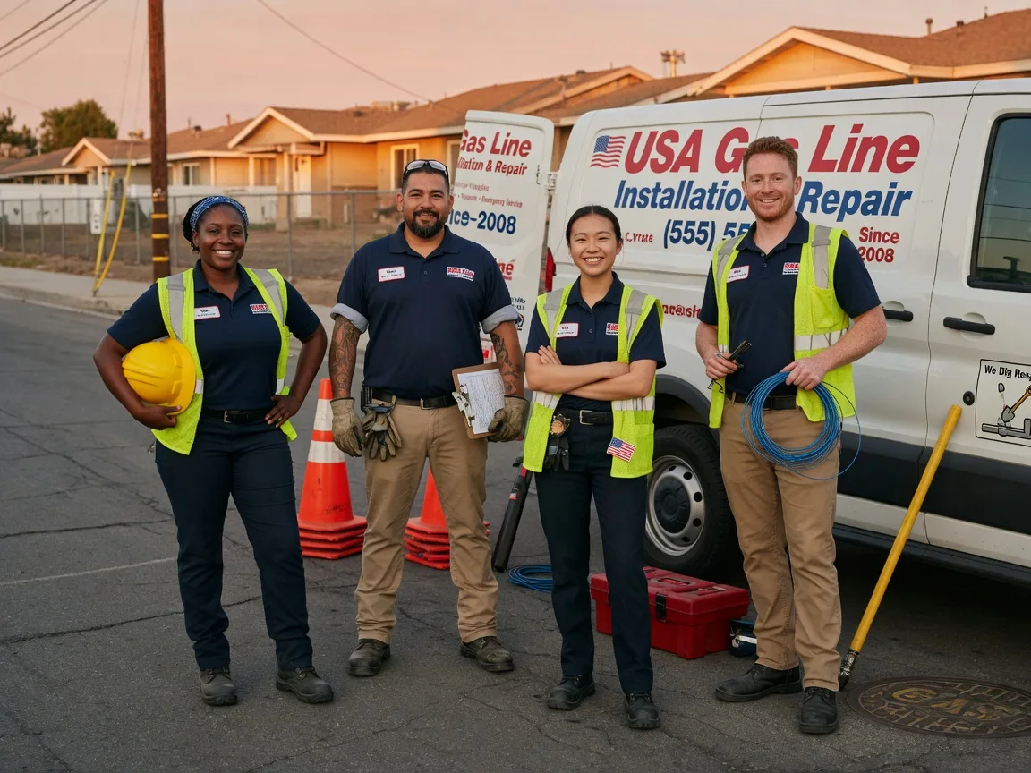 Gas Line Installation company in Bedford, IA